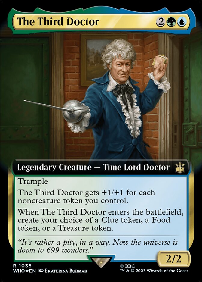 The Third Doctor — Doctor Who (WHO) #1038