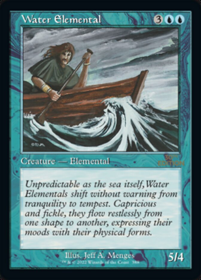 Water Elemental — 30th Anniversary Edition (30A) #388