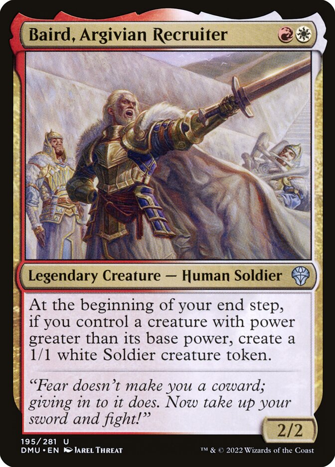 Baird, Argivian Recruiter — Dominaria United (DMU) #195