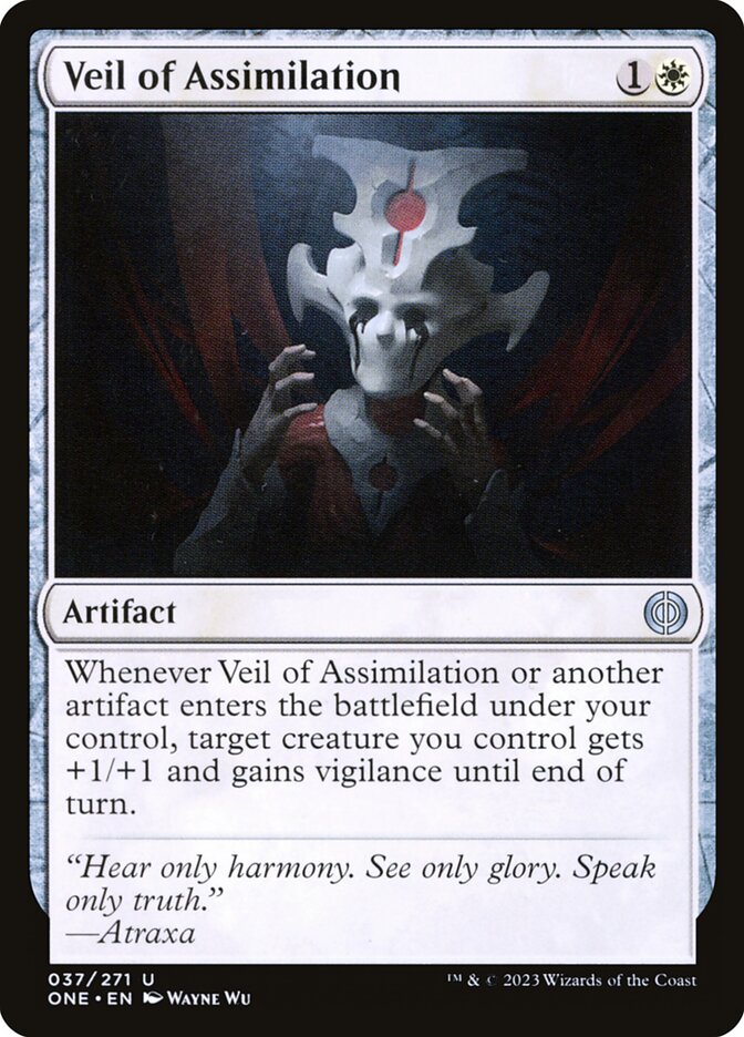 Veil of Assimilation — Phyrexia: All Will Be One (ONE) #37