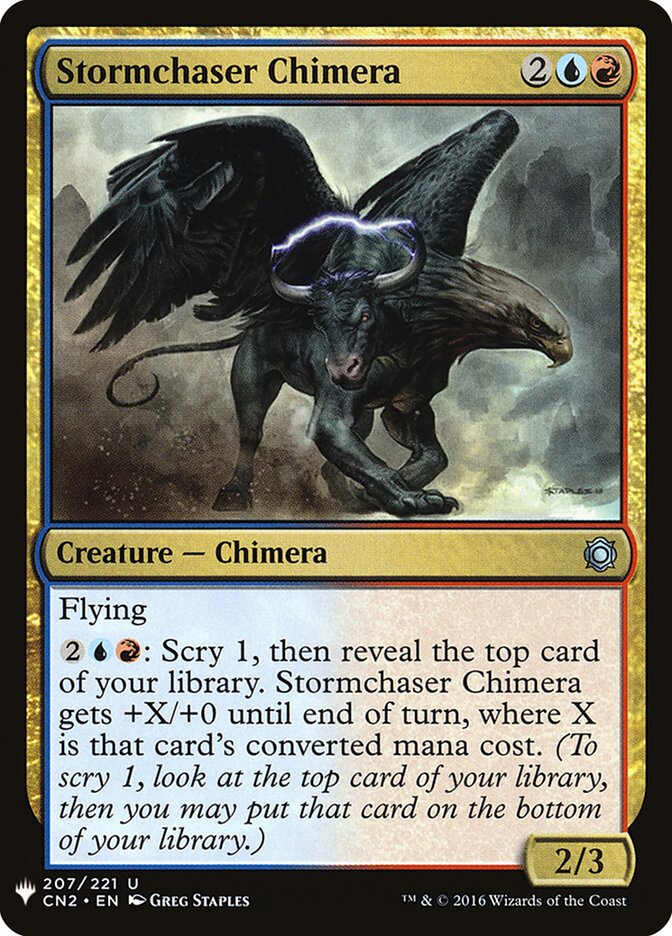 Stormchaser Chimera — The List (PLST) #CN2-207