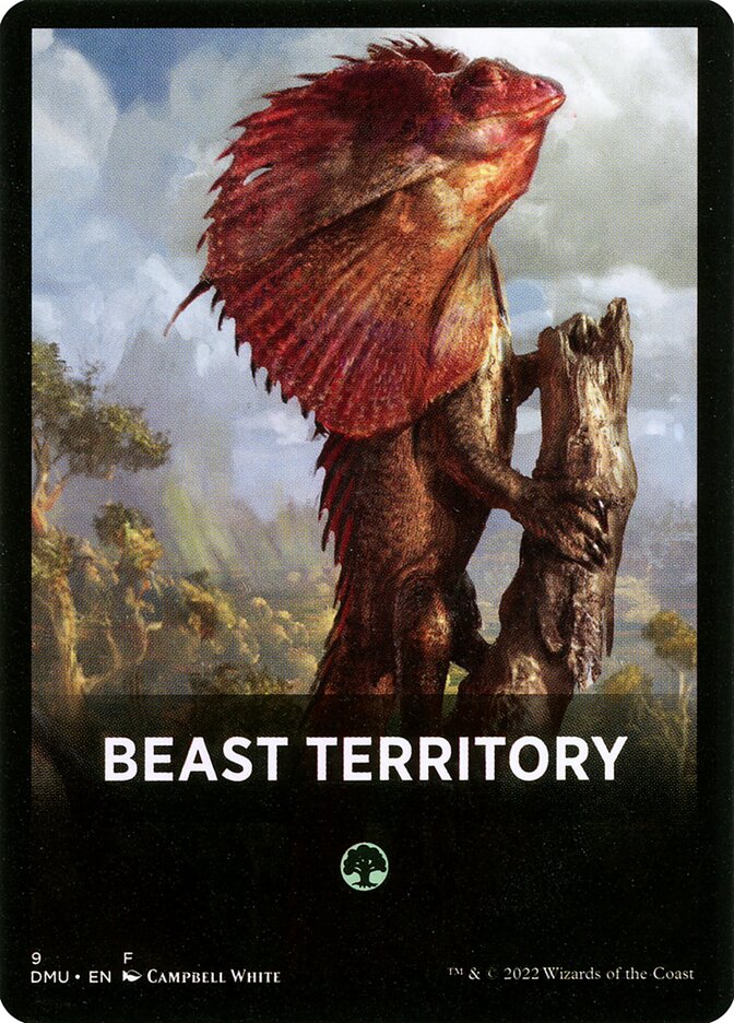 Beast Territory — Dominaria United Jumpstart Front Cards (FDMU) #9