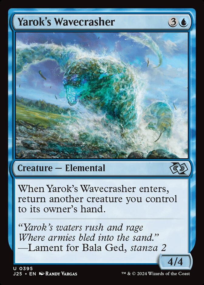 Yarok's Wavecrasher — Foundations Jumpstart (J25) #395