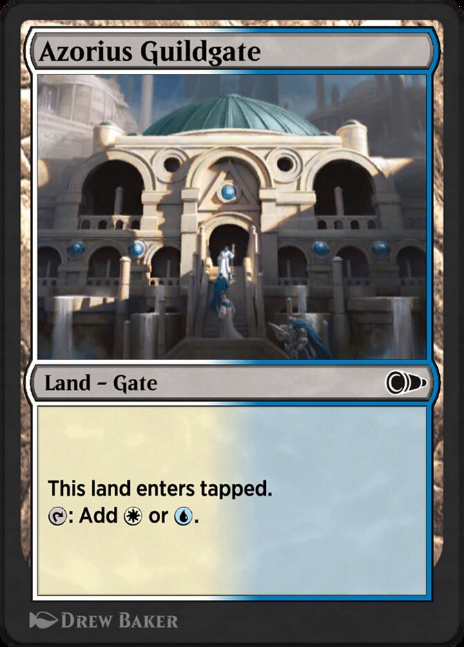 Azorius Guildgate — Pioneer Masters (PIO) #258