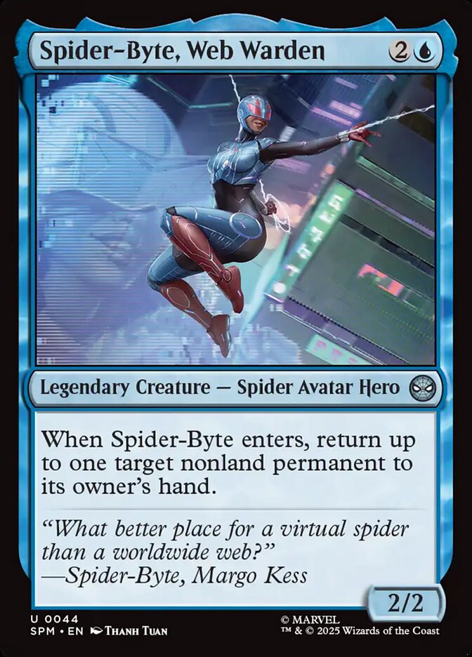 Spider-Byte, Web Warden — Marvel's Spider-Man (SPM) #44
