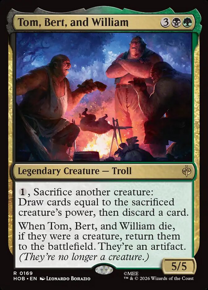 Tom, Bert, and William — The Hobbit (HOB) #169