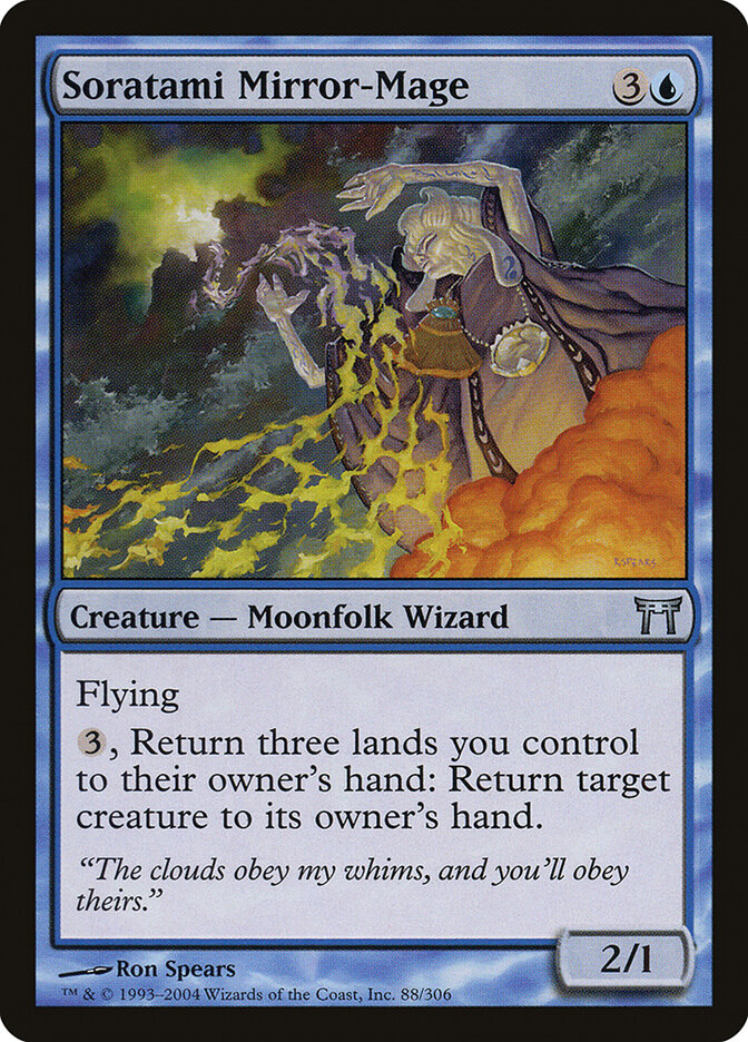Soratami Mirror-Mage — Champions of Kamigawa (CHK) #88
