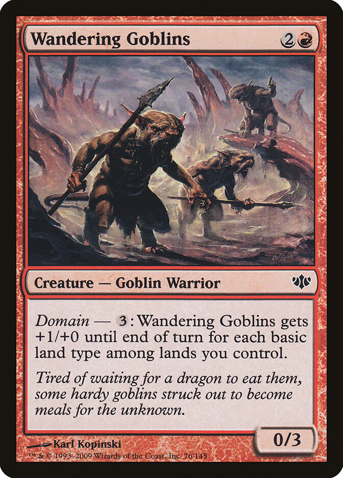 Wandering Goblins — Conflux (CON) #76