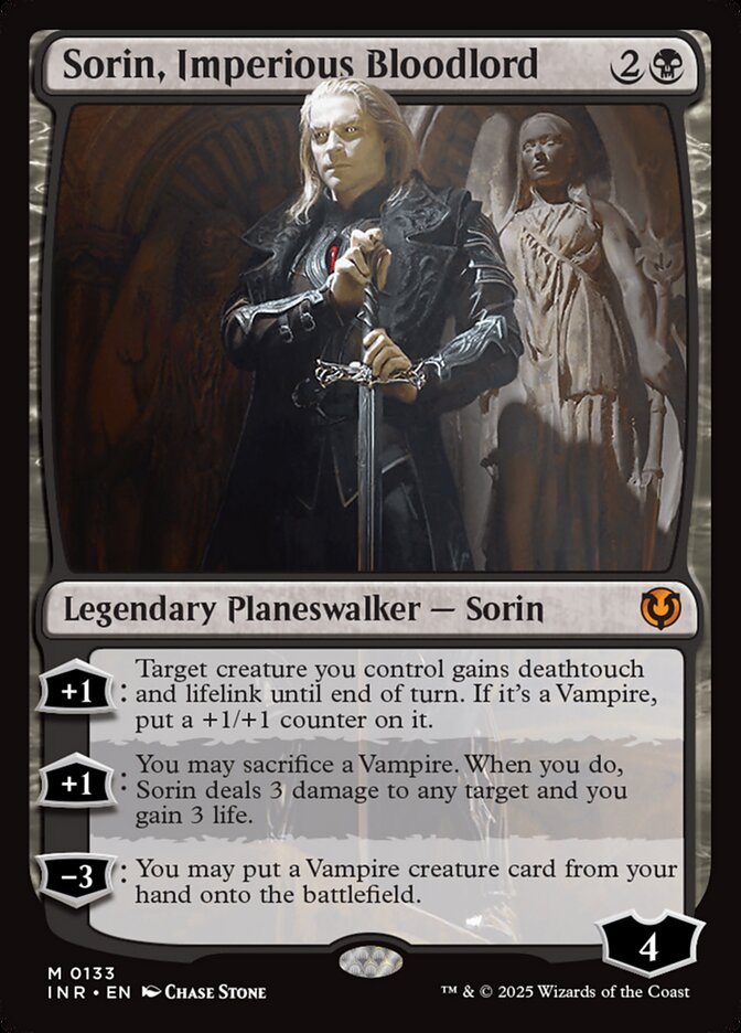 Sorin, Imperious Bloodlord — Innistrad Remastered (INR) #133