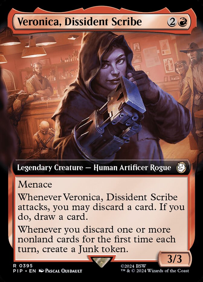 Veronica, Dissident Scribe — Fallout (PIP) #395