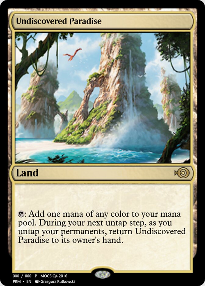 Undiscovered Paradise — Magic Online Promos (PRM) #61062