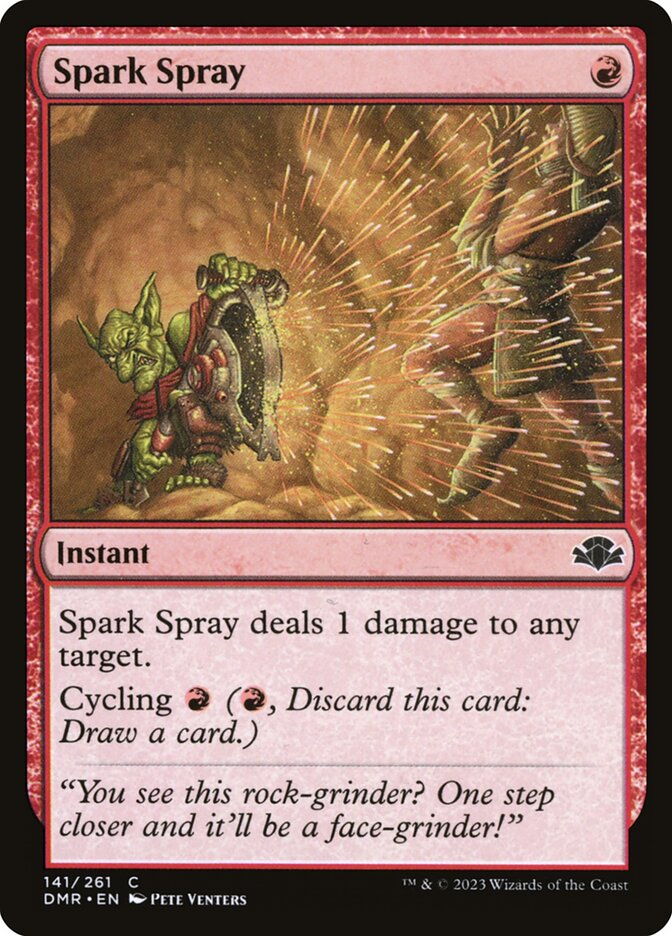Spark Spray — Dominaria Remastered (DMR) #141