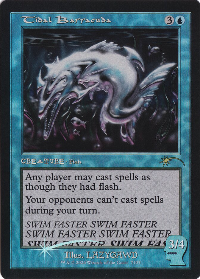 Tidal Barracuda — Secret Lair Drop (SLD) #7105