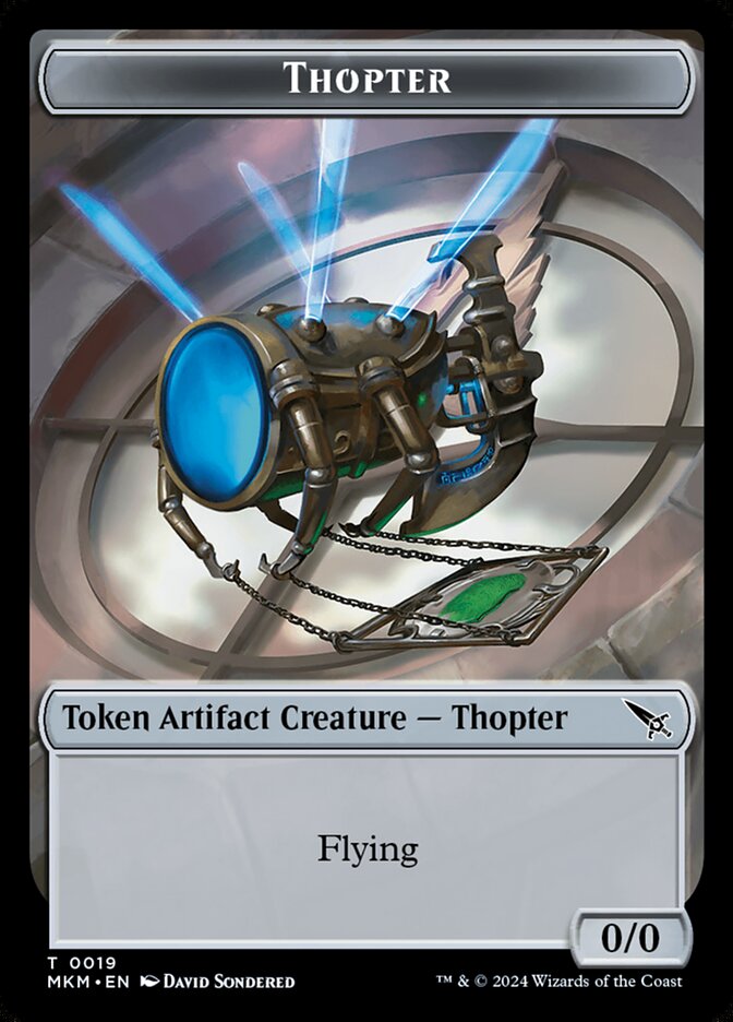 Thopter — Murders at Karlov Manor Tokens (TMKM) #19