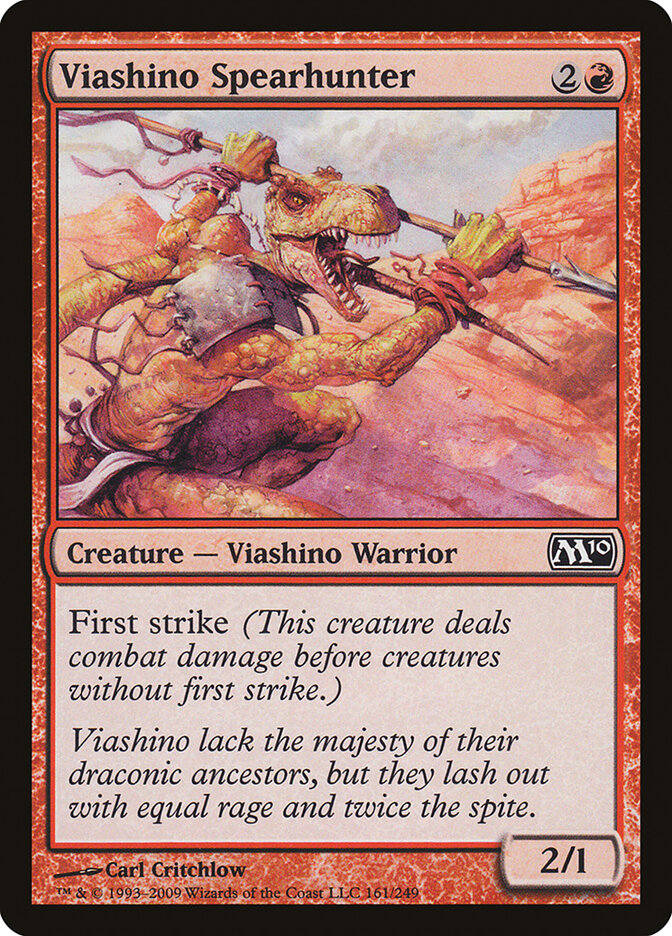 Viashino Spearhunter — Magic 2010 (M10) #161