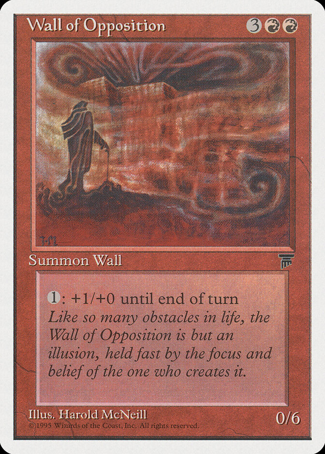 Wall of Opposition — Chronicles (CHR) #56