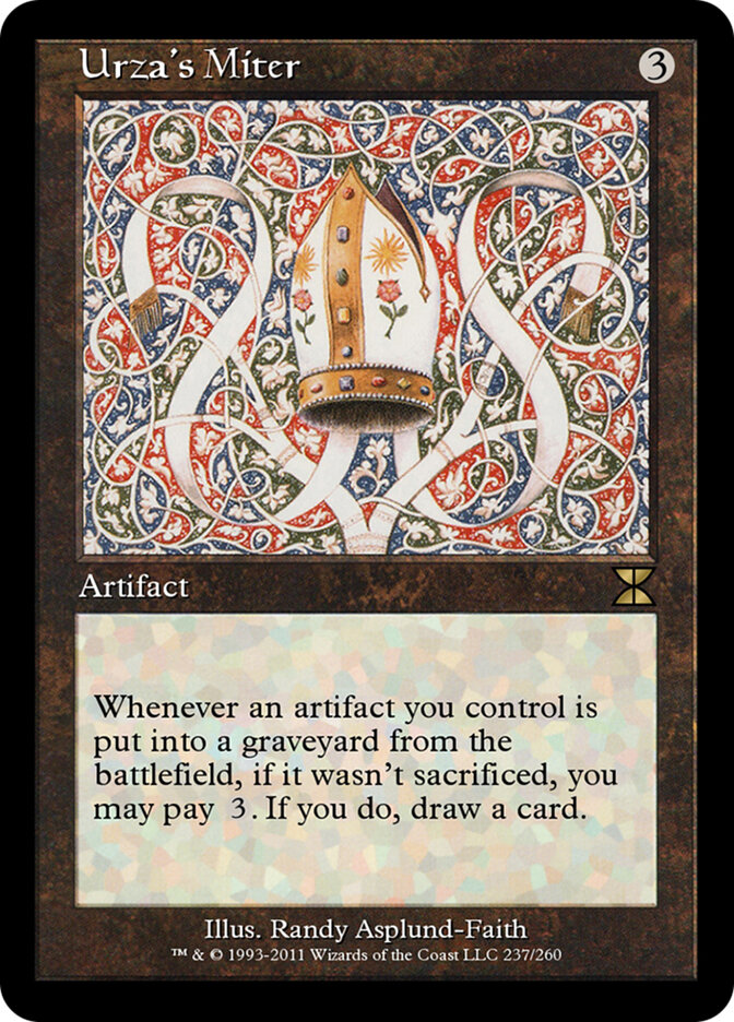 Urza's Miter — Masters Edition IV (ME4) #237
