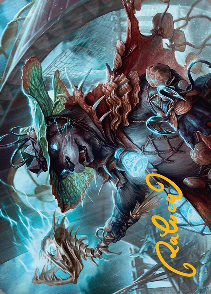 Tempest Angler // Tempest Angler — Bloomburrow Art Series (ABLB) #30
