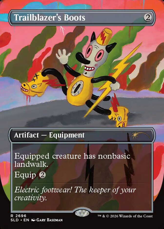 Trailblazer's Boots — Secret Lair Drop (SLD) #2696