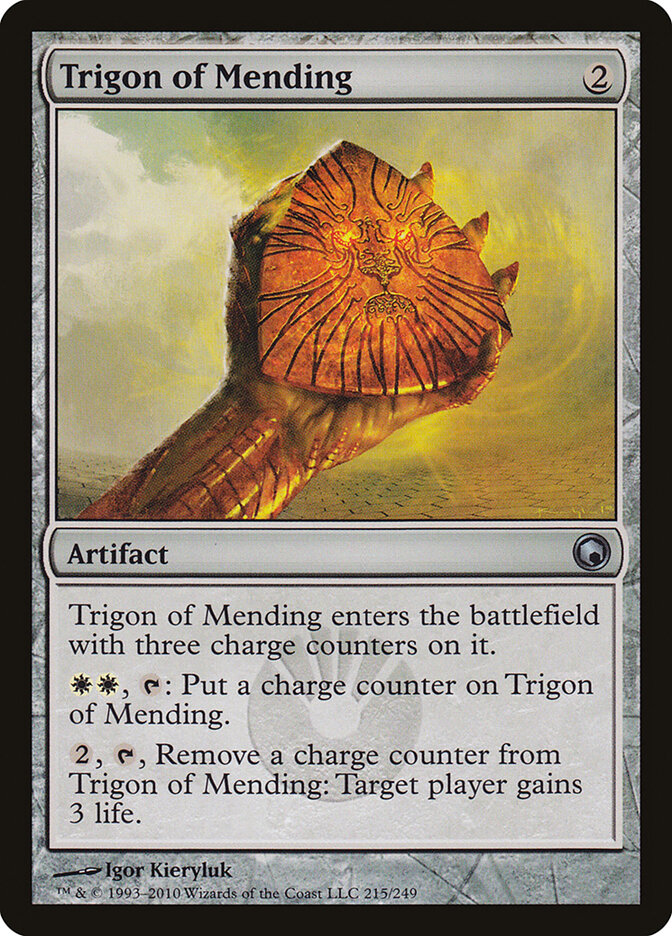 Trigon of Mending — Scars of Mirrodin (SOM) #215