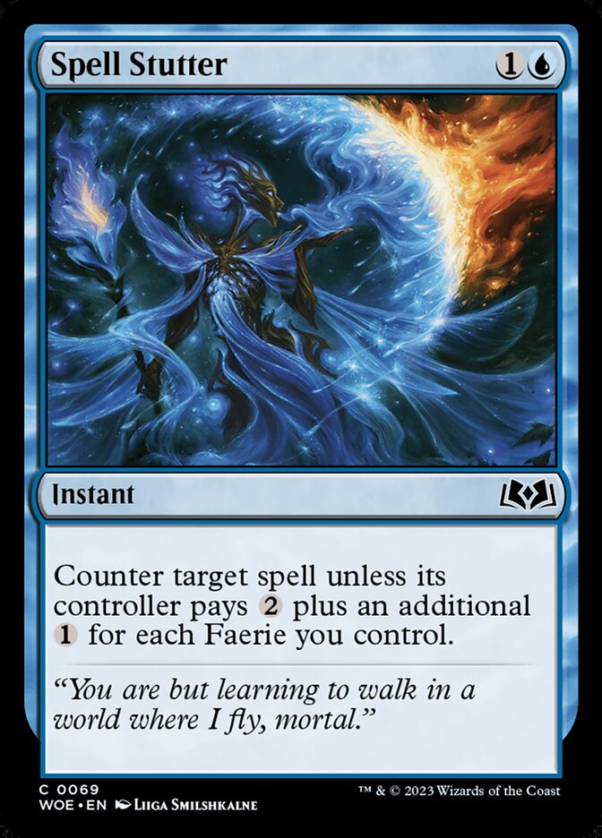 Spell Stutter — Wilds of Eldraine (WOE) #69