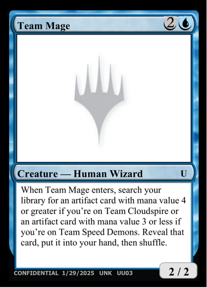 Team Mage — Unknown Event (UNK) #UU03a