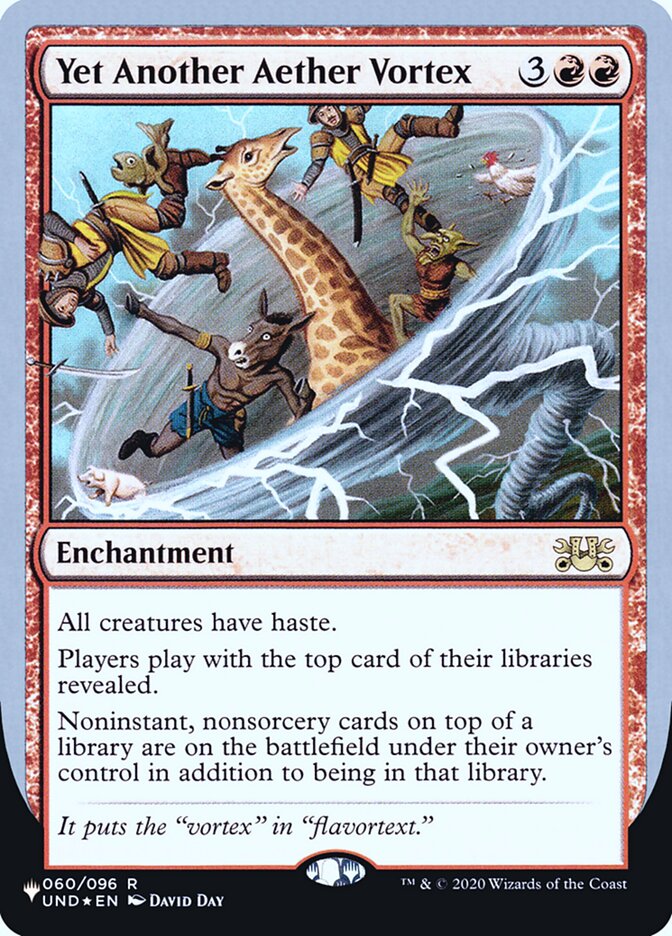 Yet Another Aether Vortex — The List (Unfinity Foil Edition) (ULST) #32