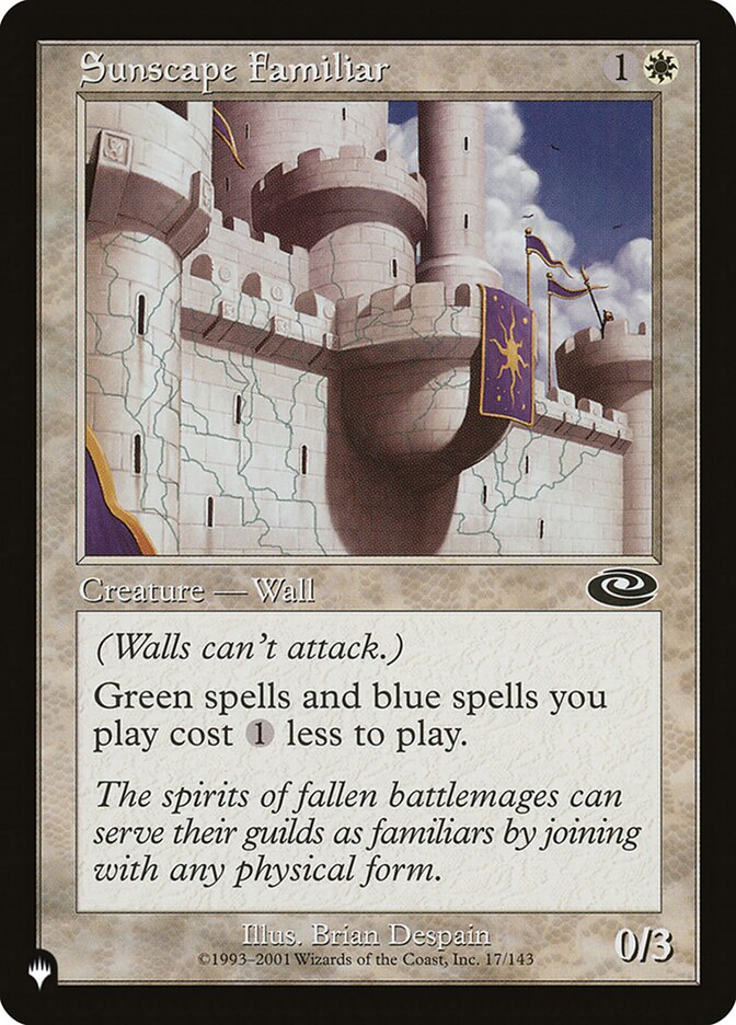 Sunscape Familiar — The List (PLST) #PLS-17