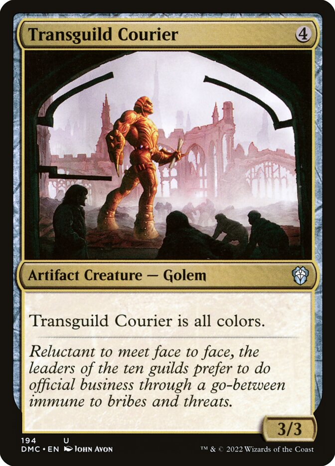 Transguild Courier — Dominaria United Commander (DMC) #194