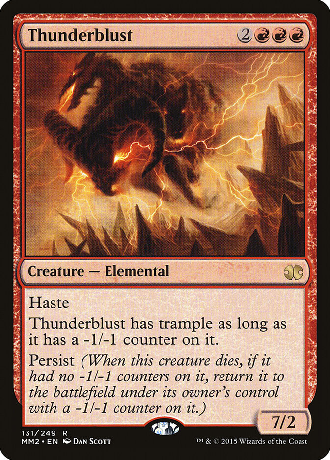 Thunderblust — Modern Masters 2015 (MM2) #131