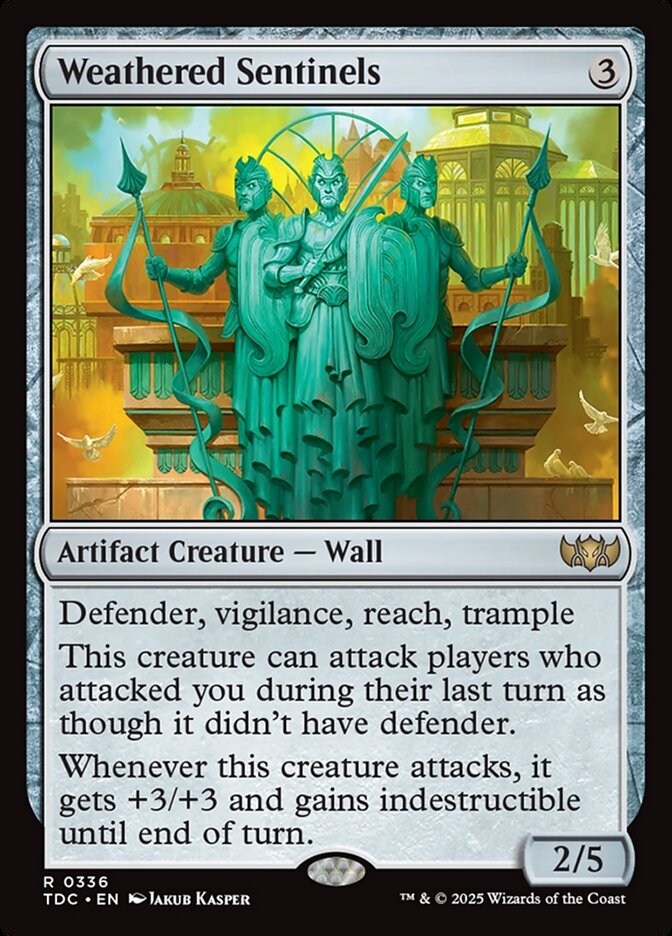 Weathered Sentinels — Tarkir: Dragonstorm Commander (TDC) #336