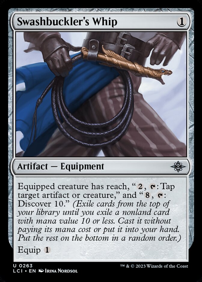 Swashbuckler's Whip — The Lost Caverns of Ixalan (LCI) #263