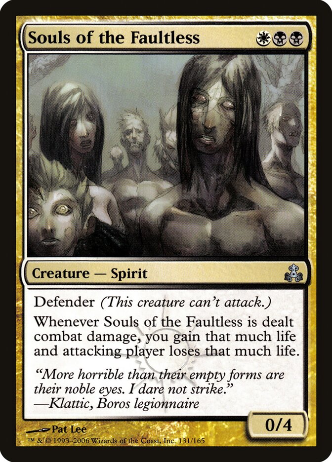 Souls of the Faultless — Guildpact (GPT) #131