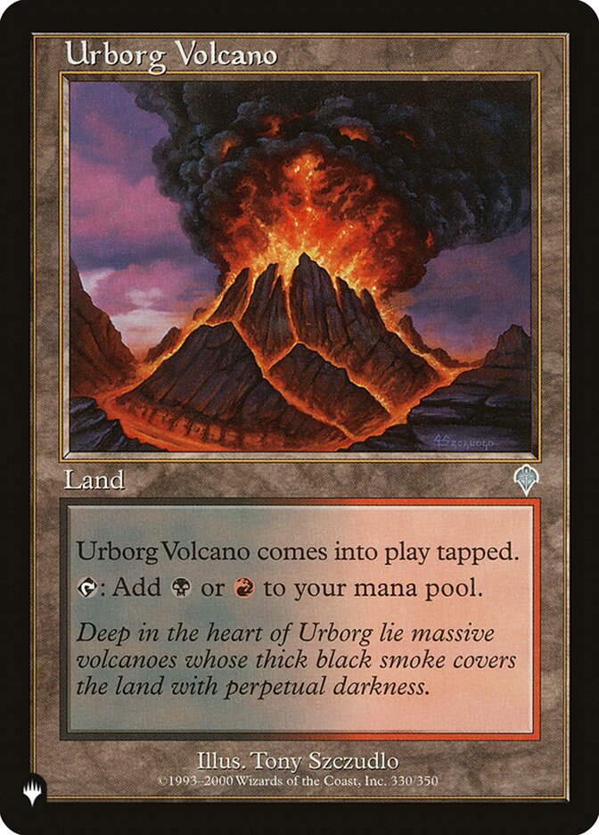 Urborg Volcano — The List (PLST) #INV-330