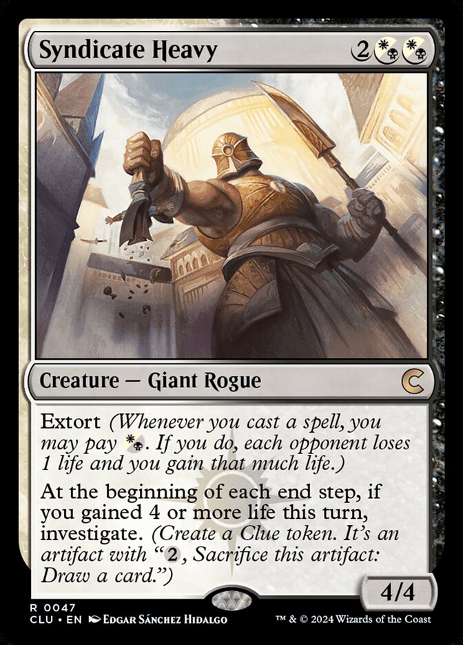 Syndicate Heavy — Ravnica: Clue Edition (CLU) #47