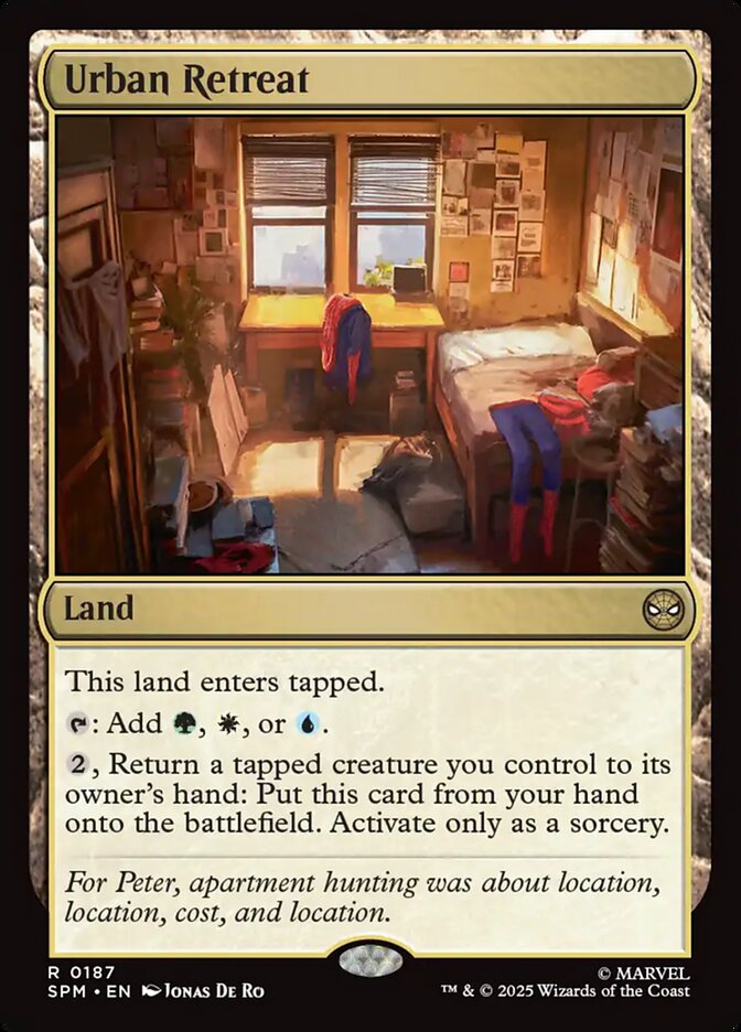 Urban Retreat — Marvel's Spider-Man (SPM) #187
