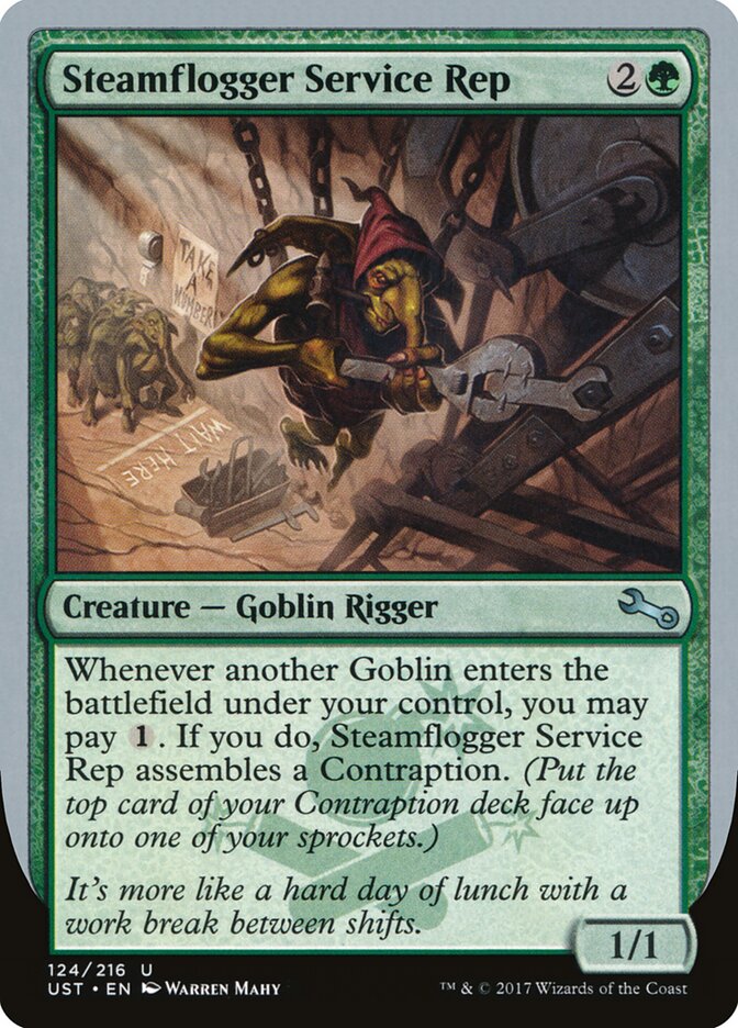Steamflogger Service Rep — Unstable (UST) #124