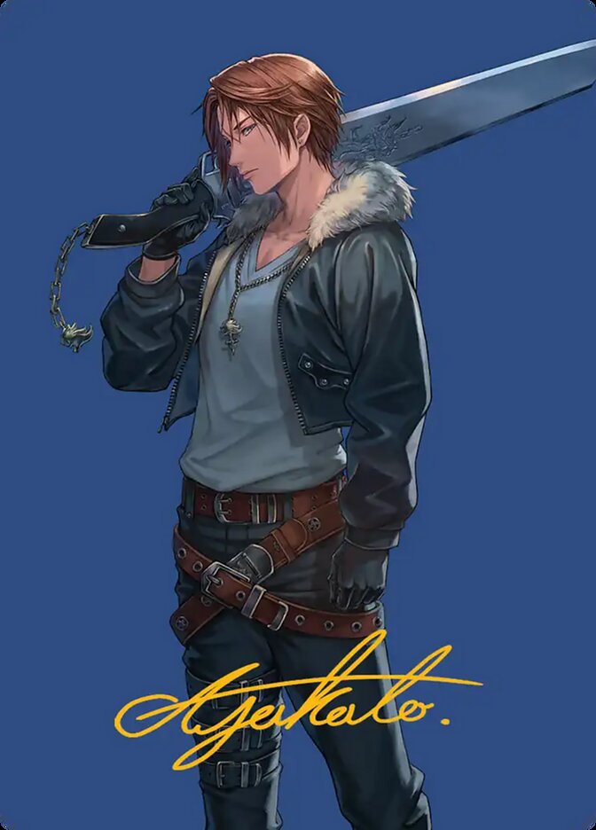 Squall, SeeD Mercenary // Squall, SeeD Mercenary — Final Fantasy Art Series (AFIN) #47