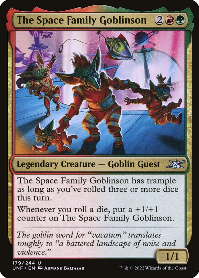 The Space Family Goblinson — Unfinity (UNF) #179