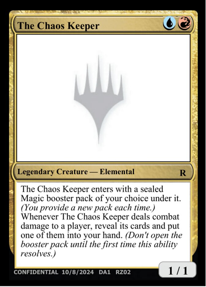 The Chaos Keeper — Unknown Event (UNK) #RZ02c