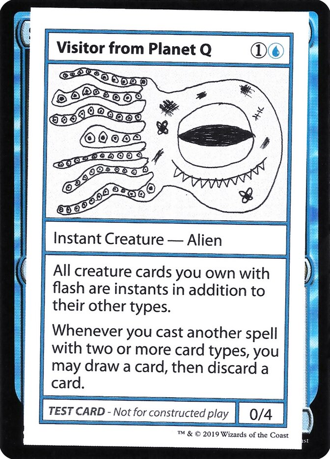 Visitor from Planet Q — Mystery Booster Playtest Cards 2021 (CMB2) #33