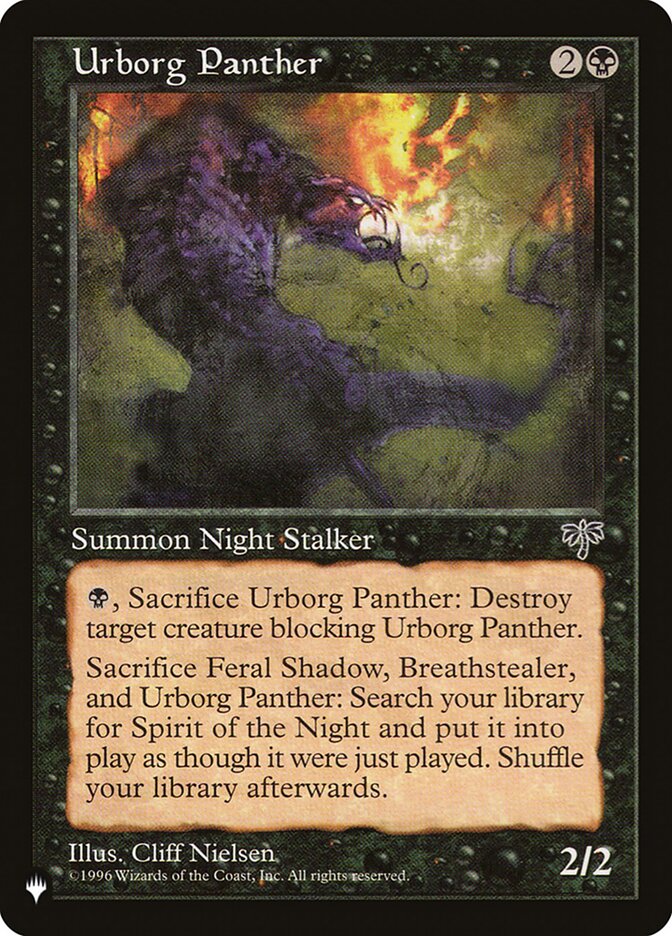 Urborg Panther — The List (PLST) #MIR-150