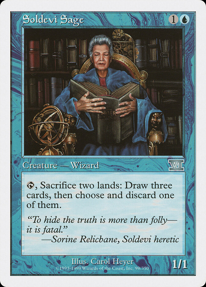 Soldevi Sage — Classic Sixth Edition (6ED) #99