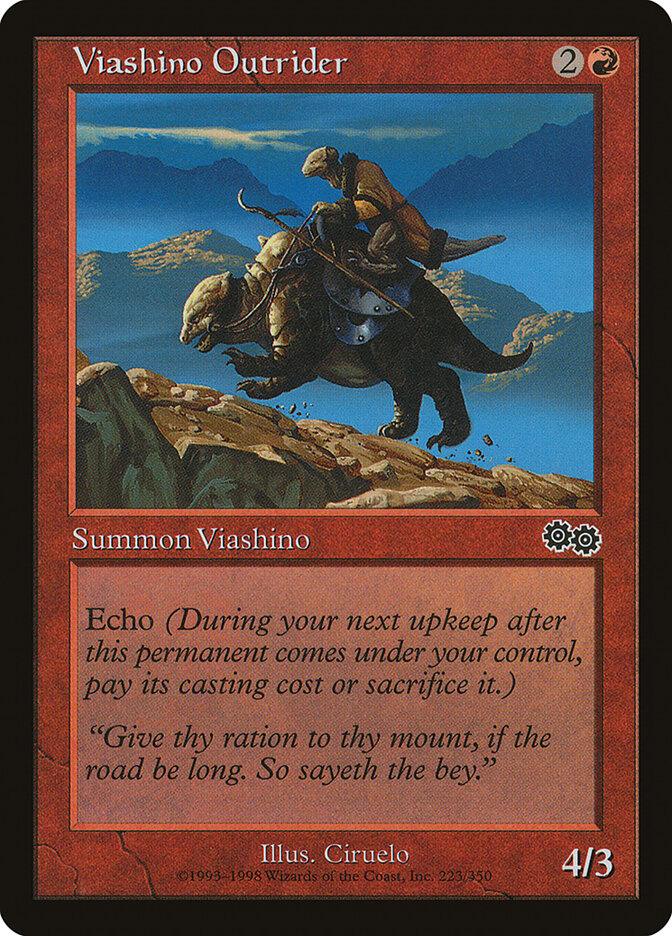 Viashino Outrider — Urza's Saga (USG) #223