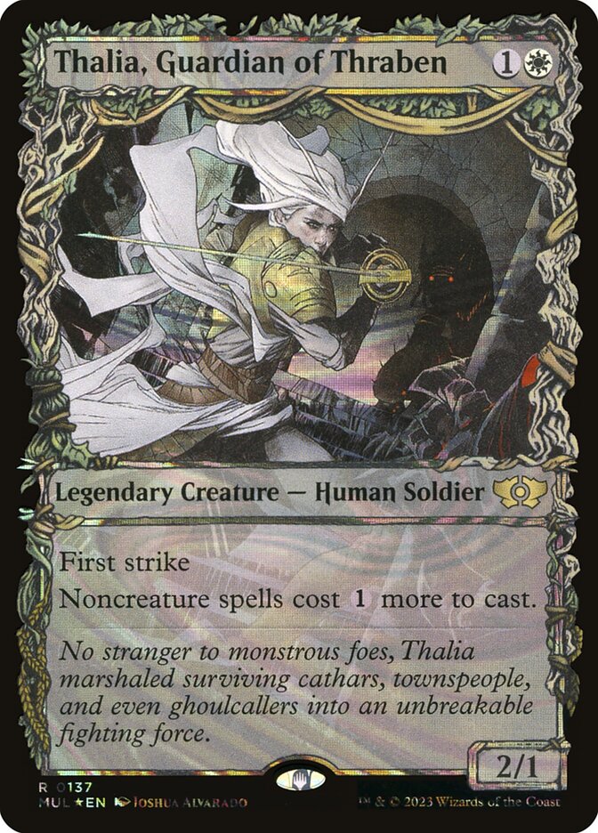 Thalia, Guardian of Thraben — Multiverse Legends (MUL) #137
