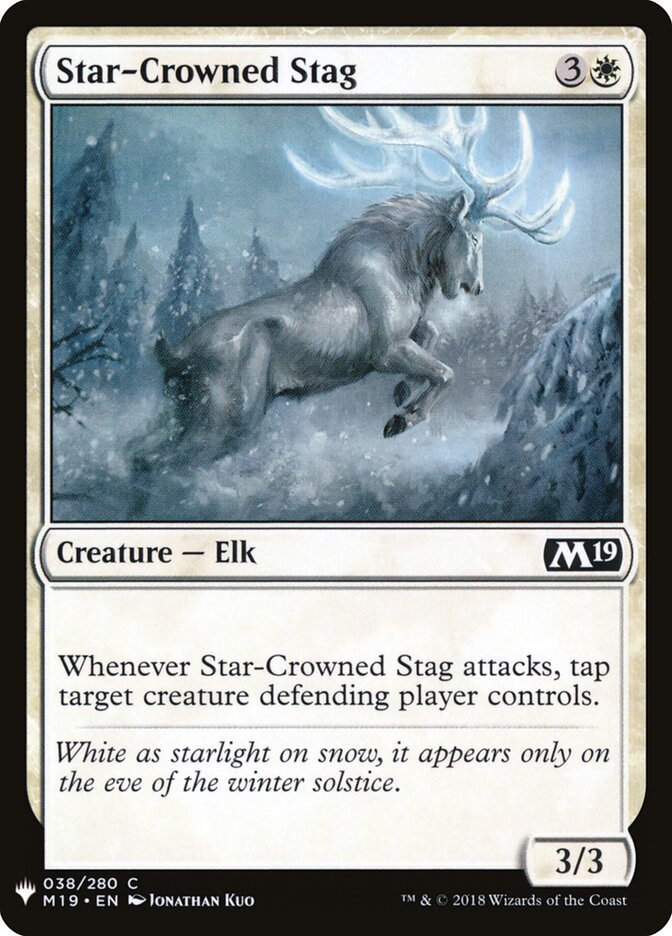 Star-Crowned Stag — The List (PLST) #M19-38