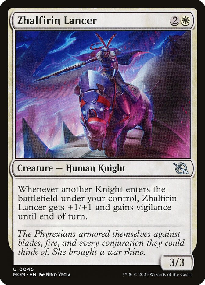 Zhalfirin Lancer — March of the Machine (MOM) #45