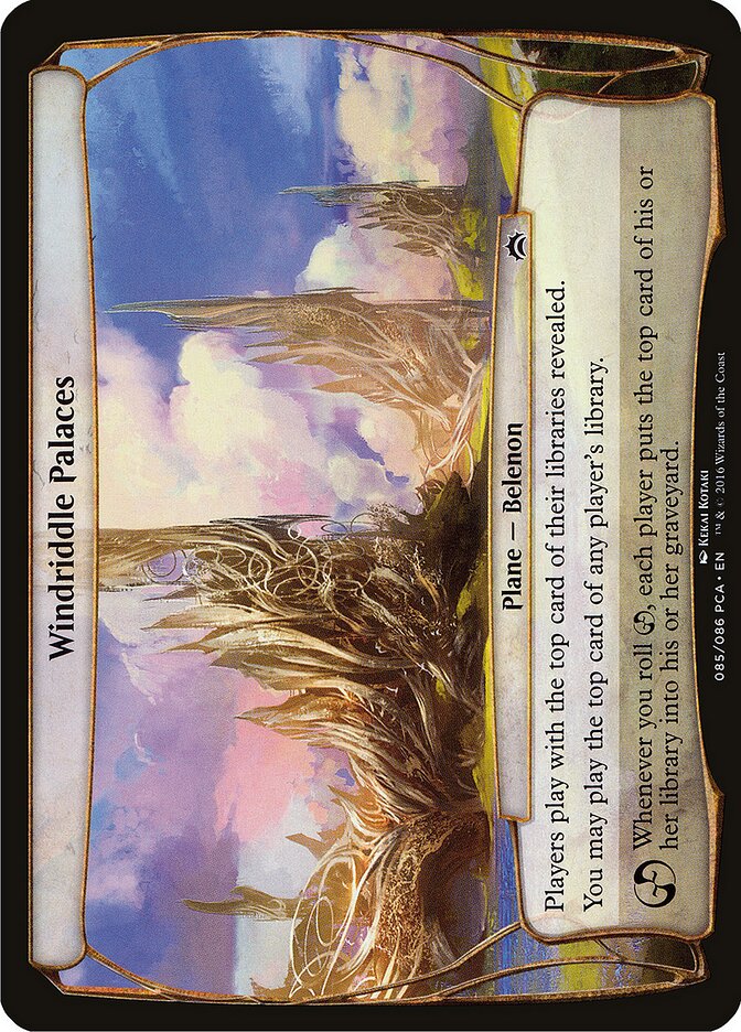 Windriddle Palaces — Planechase Anthology Planes (OPCA) #85
