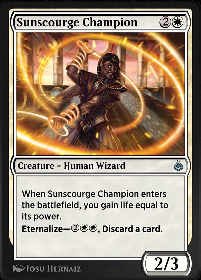 Sunscourge Champion — Amonkhet Remastered (AKR) #38