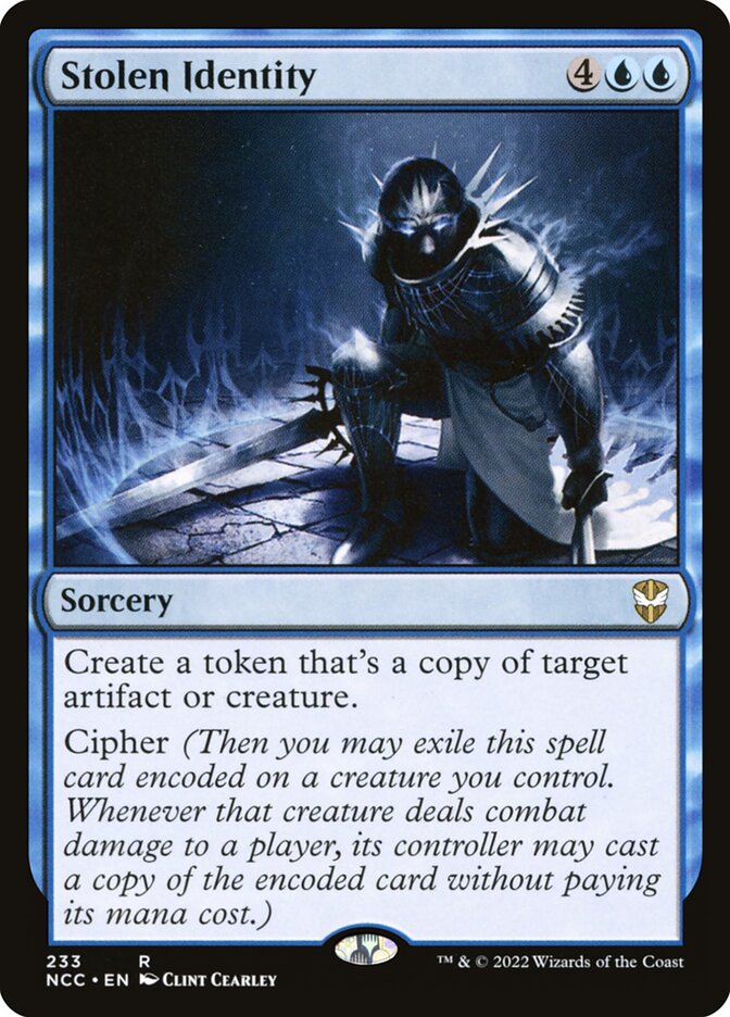 Stolen Identity — New Capenna Commander (NCC) #233